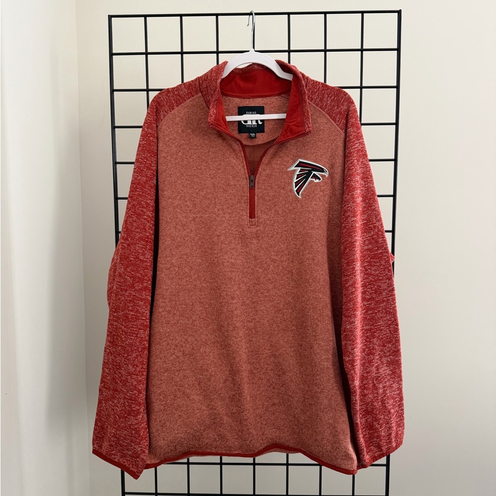 Darius Rucker Red Zip-Up Sweater